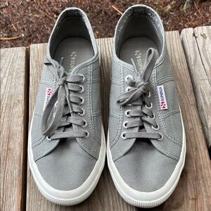 Superga women’s Classic Gray Sneakers